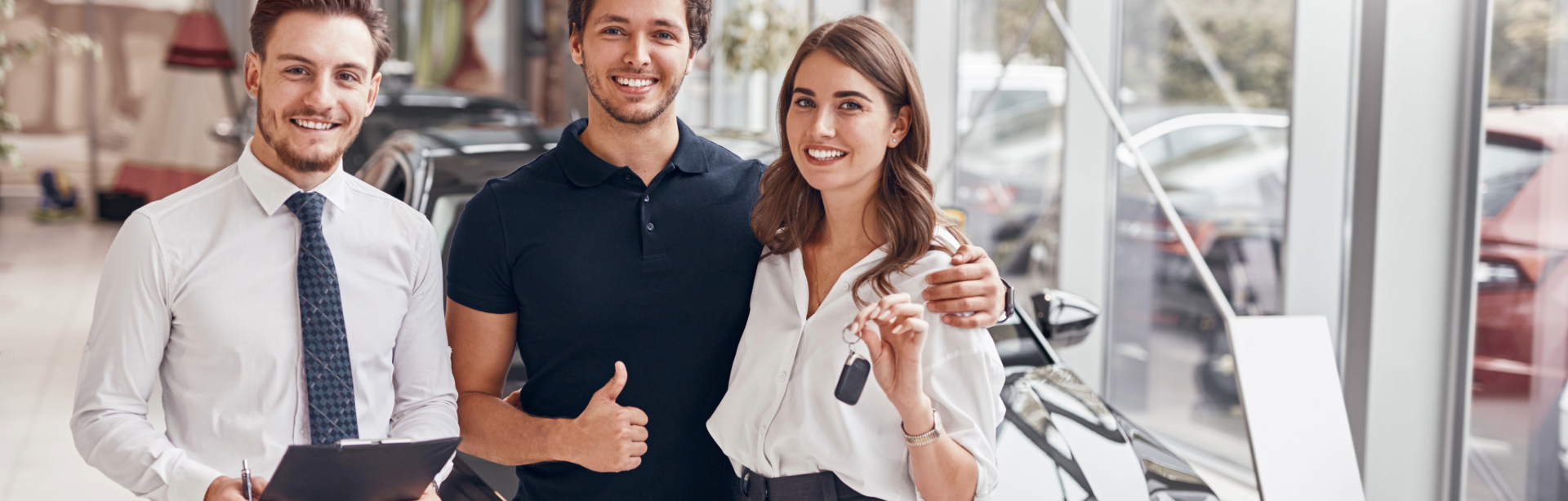 Couple on Dealership