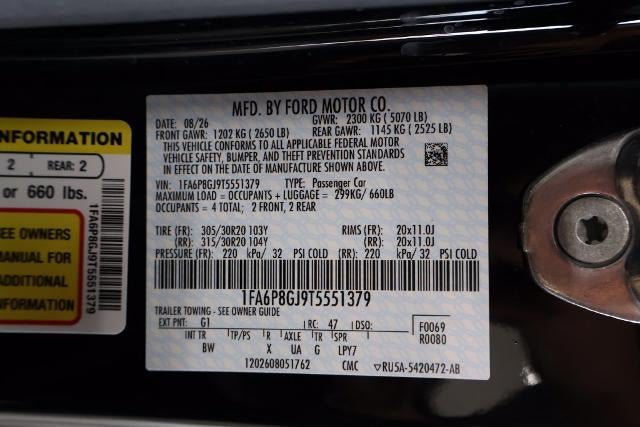 2026 Ford Mustang Dark Horse SC