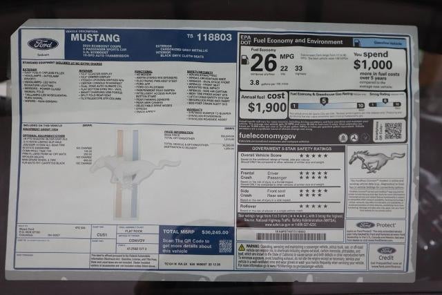 2026 Ford Mustang EcoBoost