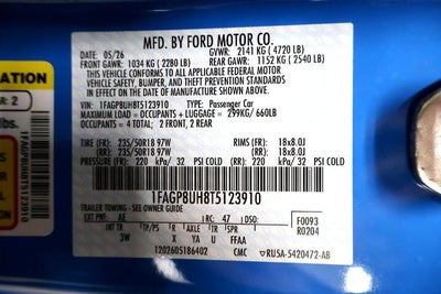 2026 Ford Mustang EcoBoost Premium