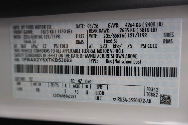 2026 Ford Transit Passenger Wagon XL