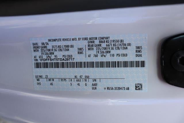 2026 Ford Super Duty F-550 DRW XL