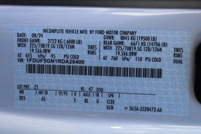 2024 Ford Super Duty F-550 DRW XL