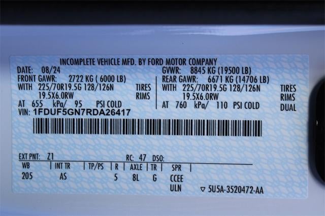 2024 Ford Super Duty F-550 DRW XL