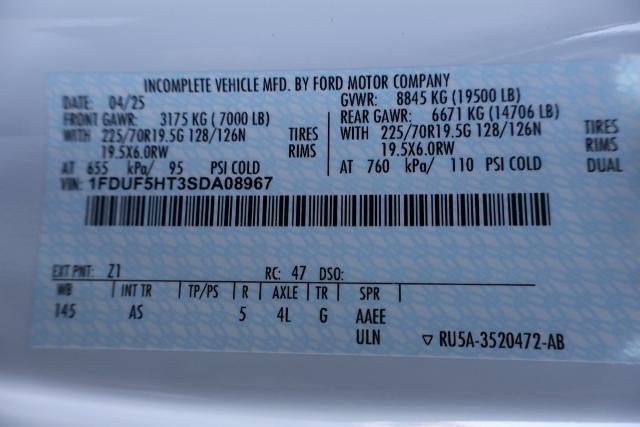 2025 Ford Super Duty F-550 DRW XL