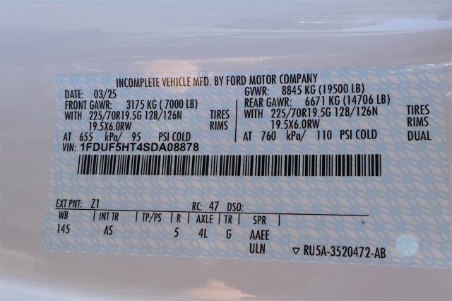 2025 Ford Super Duty F-550 DRW XL