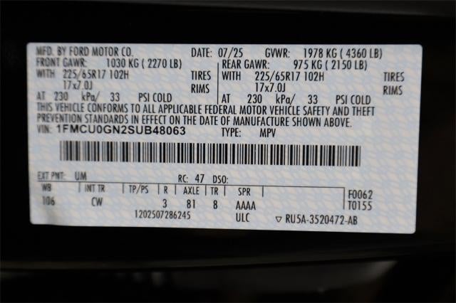 2025 Ford Escape Active