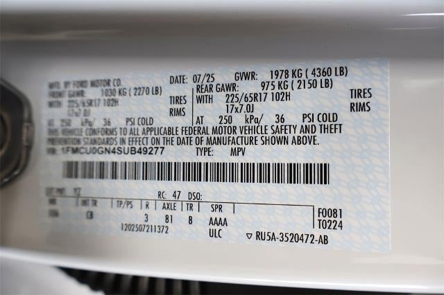 2025 Ford Escape Active Demo