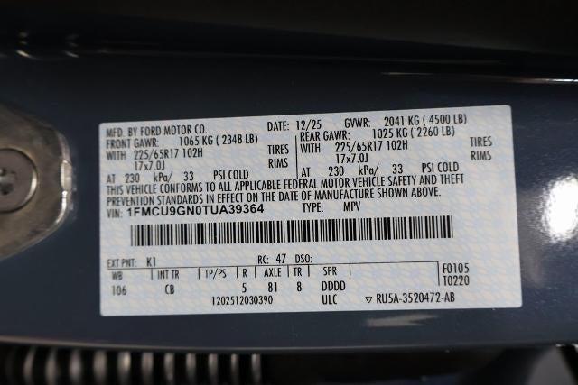 2026 Ford Escape Active