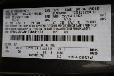 2026 Ford Escape Active