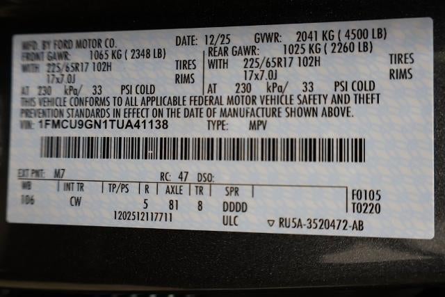 2026 Ford Escape Active