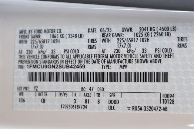 2025 Ford Escape Active Demo