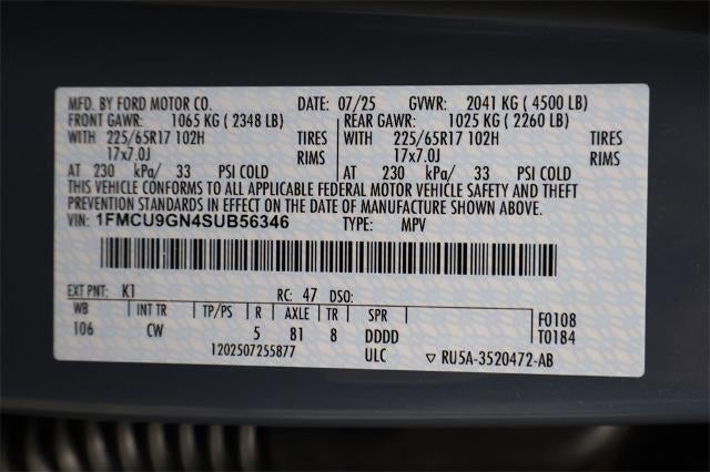 2025 Ford Escape Active Demo