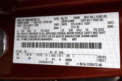 2025 Ford Escape Active Demo