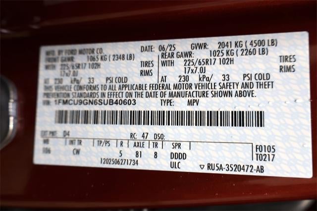 2025 Ford Escape Active Demo