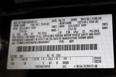 2025 Ford Escape Active Demo