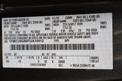 2026 Ford Escape Active