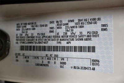 2025 Ford Escape ST-Line Demo