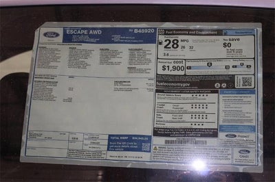 2025 Ford Escape ST-Line Demo