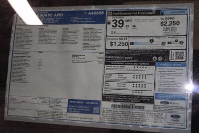 2026 Ford Escape ST-Line Select