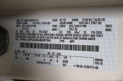 2025 Ford Escape ST-Line Elite Demo