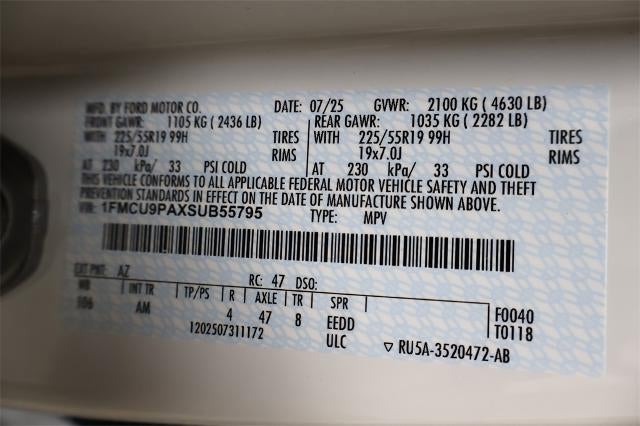 2025 Ford Escape ST-Line Elite Demo