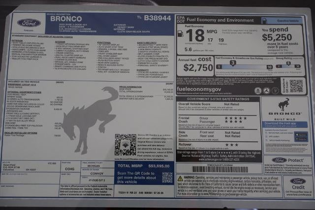 2026 Ford Bronco Base