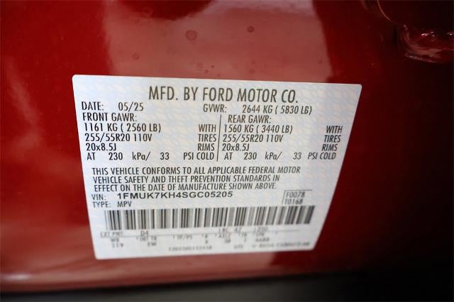 2025 Ford Explorer ST-Line Demo