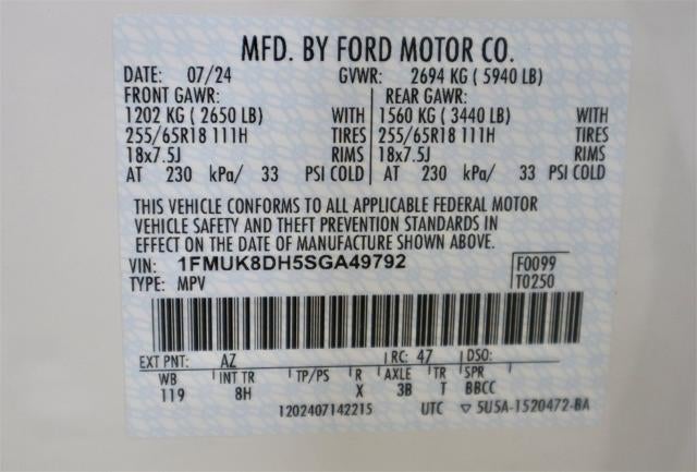 2025 Ford Explorer Active Demo