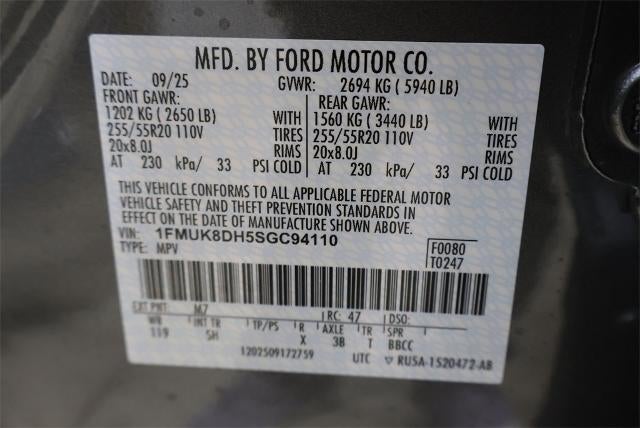 2025 Ford Explorer Active Demo