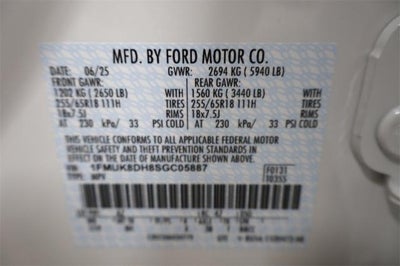 2025 Ford Explorer Active Demo