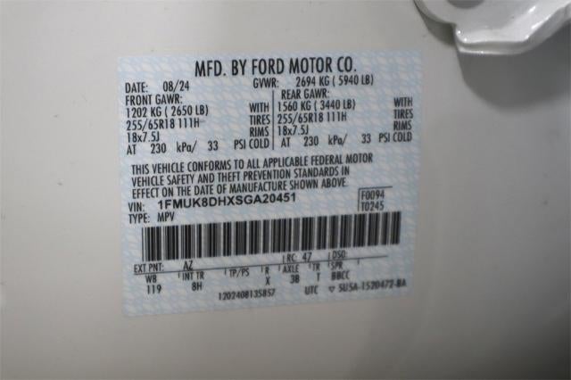 2025 Ford Explorer Active Demo