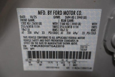 2026 Ford Explorer Active Demo