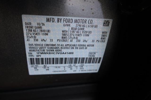 2027 Ford Explorer Platinum