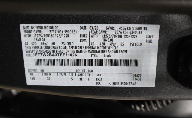 2026 Ford Super Duty F-250 SRW XLT