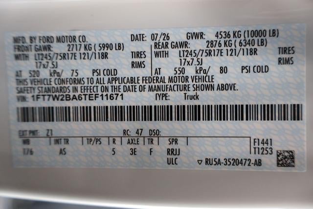 2026 Ford Super Duty F-250 SRW XL