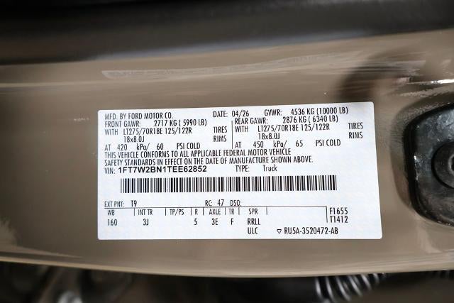 2026 Ford Super Duty F-250 SRW XLT