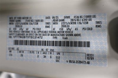 2026 Ford Super Duty F-250 SRW Platinum