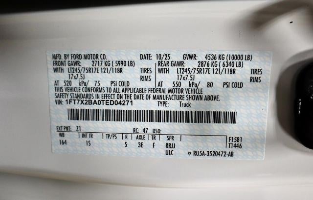 2026 Ford Super Duty F-250 SRW XL