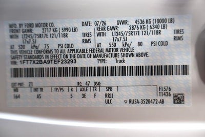 2026 Ford Super Duty F-250 SRW XL