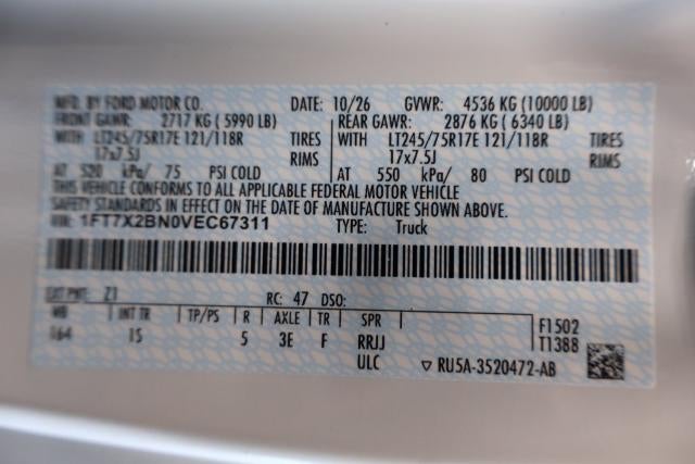 2027 Ford Super Duty F-250 SRW XL