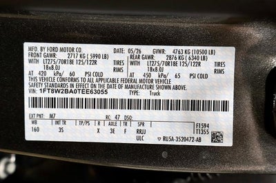 2026 Ford Super Duty F-250 SRW XLT