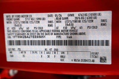 2026 Ford Super Duty F-250 SRW XLT