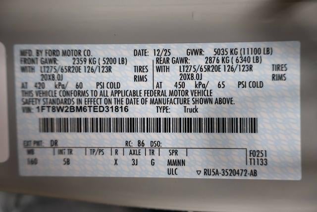 2026 Ford Super Duty F-250 SRW Black Widow Edition