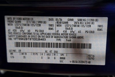 2026 Ford Super Duty F-250 SRW XLT