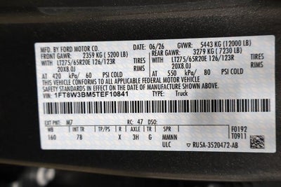 2026 Ford Super Duty F-350 SRW Platinum