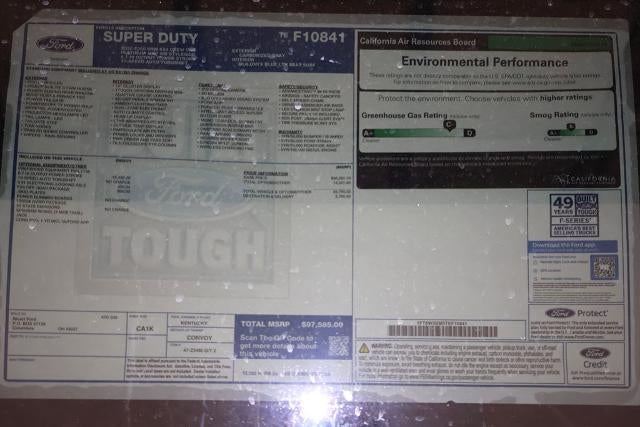 2026 Ford Super Duty F-350 SRW Platinum