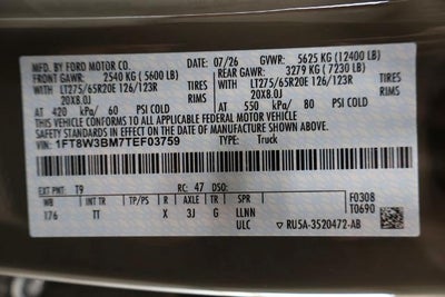 2026 Ford Super Duty F-350 SRW Platinum
