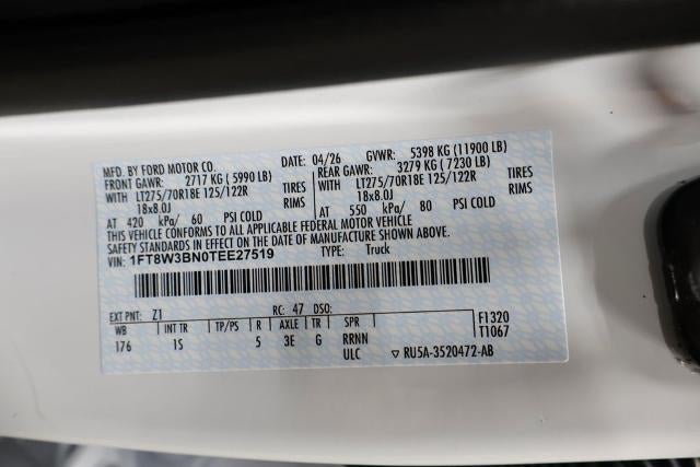 2026 Ford Super Duty F-350 SRW XL