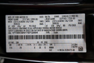 2026 Ford Super Duty F-350 SRW Platinum